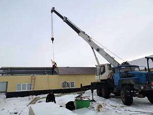 Сэндвич-панели для строительства телятника